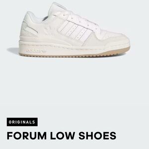 Adidas forum low shoes